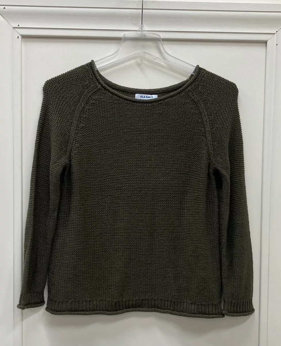 NWOT OLD NAVY Womens SIZE Small Sweater Olive Green Soft RN 54023