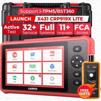 2025 LAUNCH CRP919X Lite Bidirectional Scanner Auto Full System Diagnostic Tool