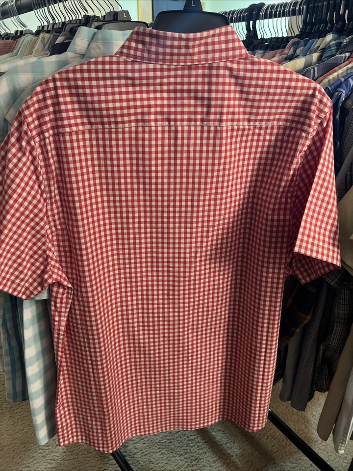 Lee Men's Short Sleeve Camp Shirt - Classic Button Down Casual Shirt With Stretch Cotton Blend - View #9