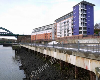 Photo 6x4 Bonners Raff apartment block, St Peter's Riverside Sunderland/ c2010