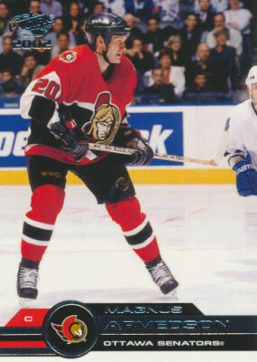 2001-02 Pacific #270 MAGNUS ARVEDSON - Ottawa Senators