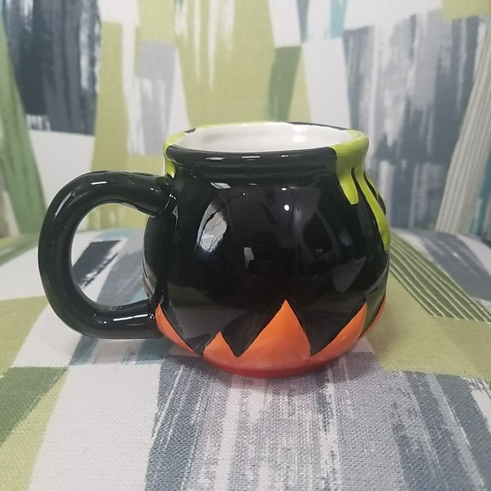 Figural Halloween Stoneware Witch Pot/Potion Mug 15.5 OZ Hyde & Eek ...