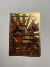 Ventilatore Ultra Charizard GX 127/255 Gold Foil Art HP 150000 ultra raro quasi nuovo/m
