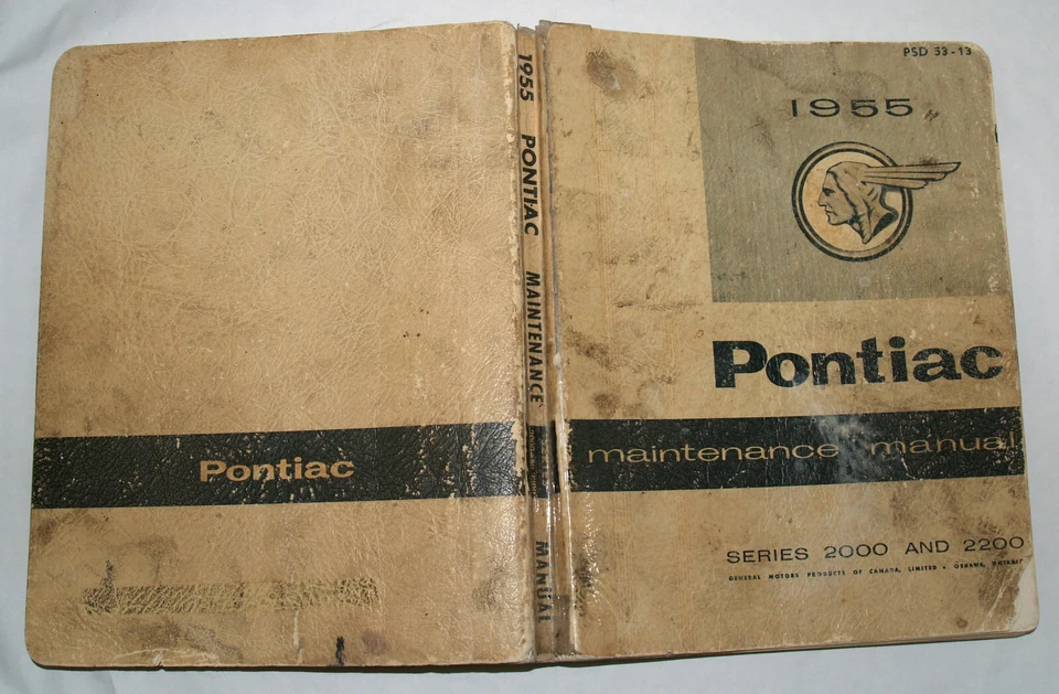 1955 Pontiac Series 2000 2200 Maintenance Manual PSD 53-13 - Image 2 of 4