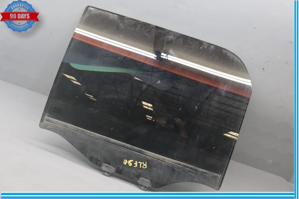 07-12 GMC Acadia Denali Puerta Trasera Izquierda Lado del Conductor Ventana Vidrio Fabricante Original Foto 3 de 4