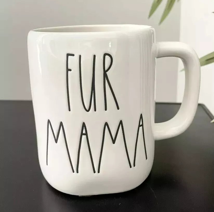 Rae Dunn FUR MAMA Mug NEW eBay