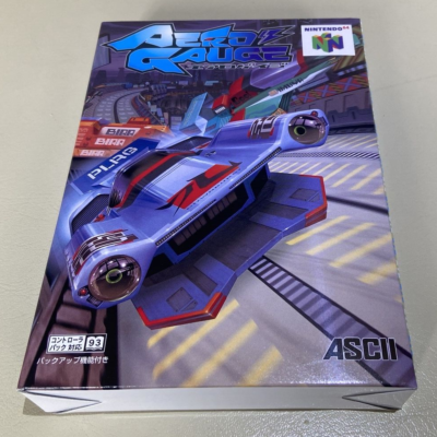 Aero Gauge N64 Nintendo 64 Retro Game Japan Unopened | eBay