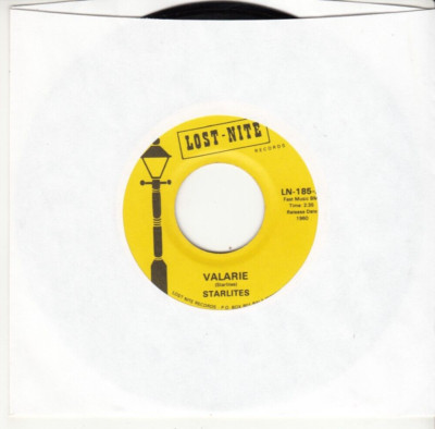 STARLITES - VALARIE/WAY UP IN THE SKY - REISSUE 45 - GREAT SHAPE