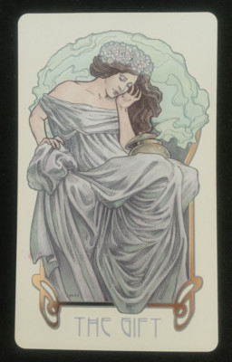 Dreamscape Oracle by Matt Hughes Single Card The Gift 5'' X 3''