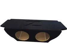 ZEnclosures 2-10" Subwoofer Sub Box w/ recessed Z LOGO for Nissan 370z Coupe