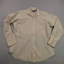 Polo Ralph Lauren Shirt Mens Large Long Sleeve Button Up Cotton Curham