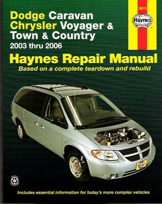 Reparaturhandbuch / -anleitung Chrysler Voyager 2003, 2004, 2005, 2006 u. 2007 