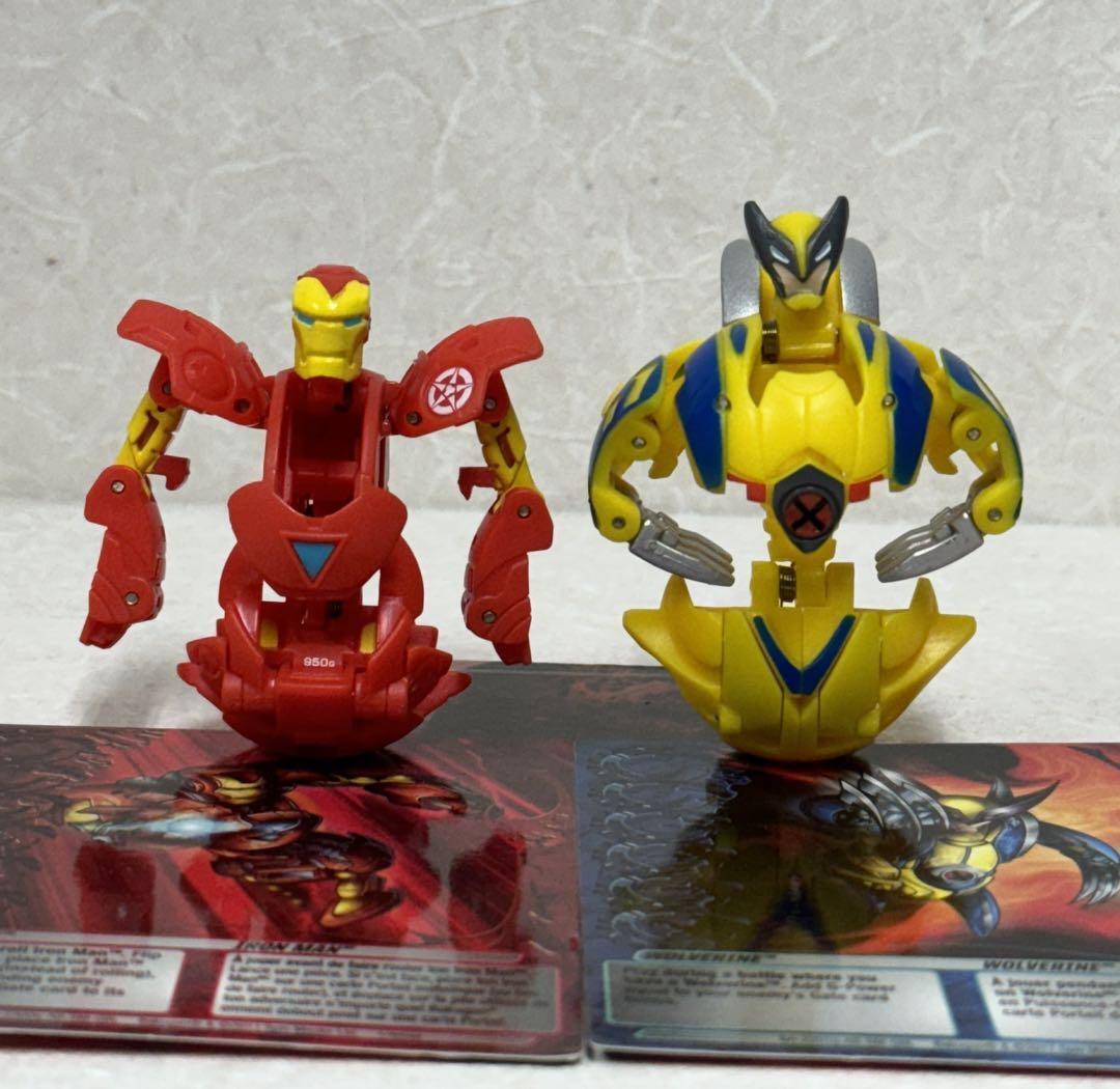 Bakugan BAKUGAN vs MARVEL Iron Man Wolverine Overseas Limited
