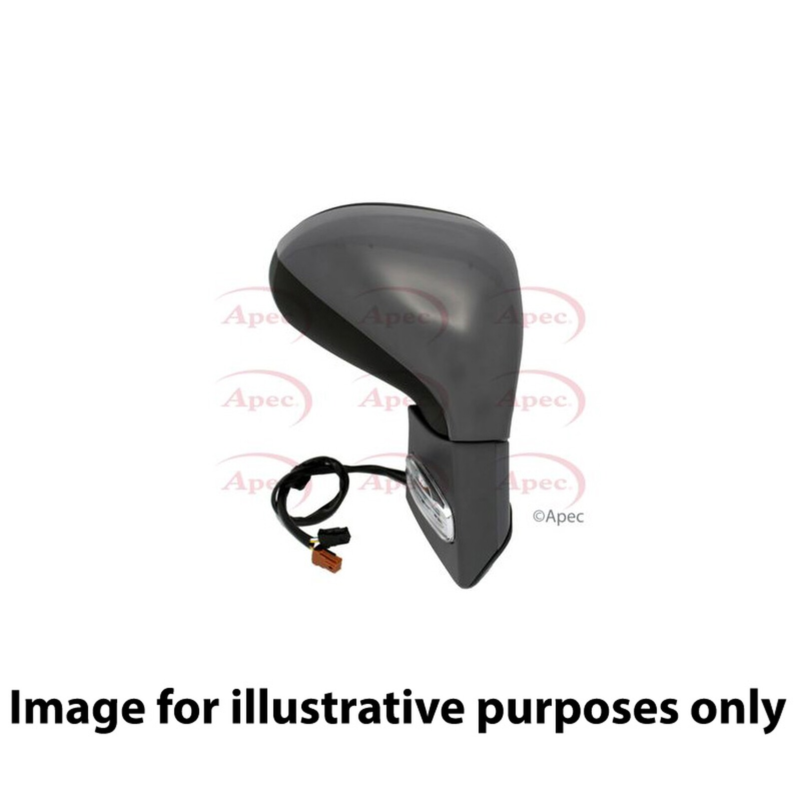 Apec Complete Door Mirror - Right AMR2080 - Performance Matched to OE Quality