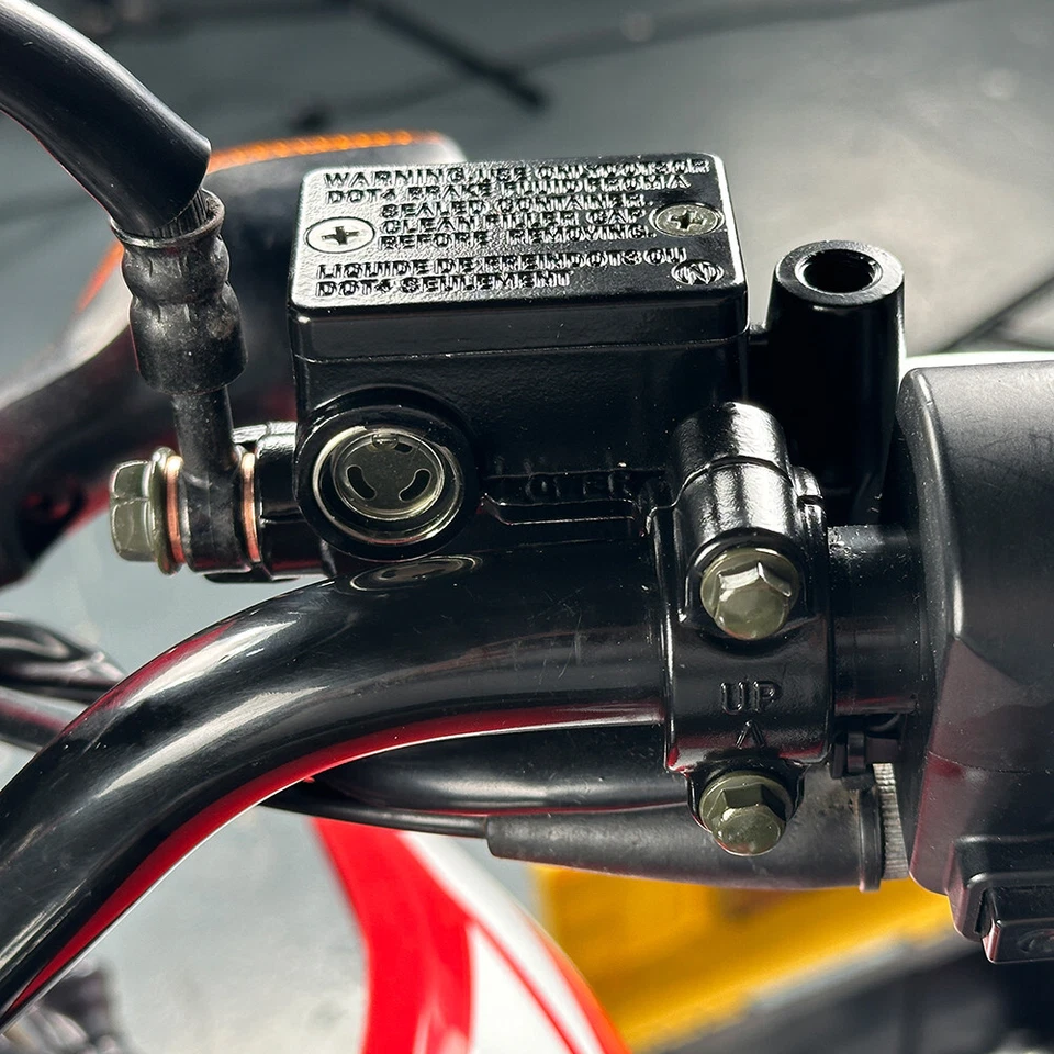 Alavanca de bomba de cilindro mestre de freio dianteiro 7/8" para Honda CRF 250L 300L/Rally 250M - Imagem 3 de 4