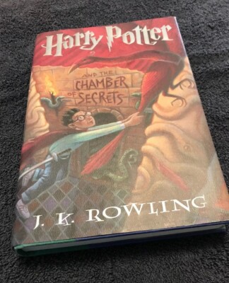 RARE SPELLING ERROR  ''Harry Potter and the Chamber of Secrets'',Rowling very good