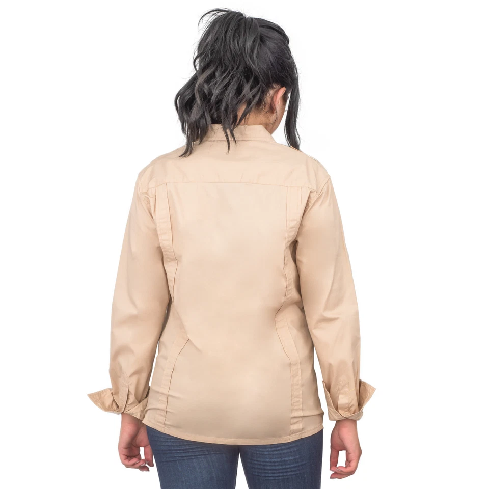 JUVENTUD Indiana Jones Halloween Disfraz Buttom Up Camisa Ideal para Juegos con disfraces Eventos Foto 3 de 4