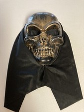 Halloween Plastic Full Head Skull Mask Skeleton Horror Headgear For Cosplay