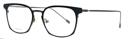 JOHN VARVATOS V161 Matte Navy Mens Square Full Rim Eyeglasses 50-18-145 B:39