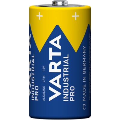 2x Alkaline-Batterien Baby C LR14 UM2 MN1400 VARTA 4014 Industrial Pro