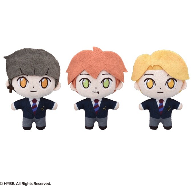 新品 DARK MOON ぬいぐるみ ちょこんとおすわり ENHYPEN セット ENHYPEN Dark Moon Mascot Plush Complete Set Heli Jino Shion
