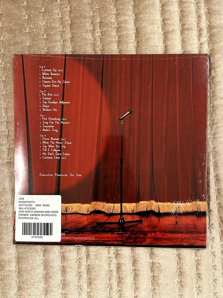 Eminem The Eminem Show 2LP Ltd Edition Red Translucent Vinyl Urban Outfitter NEW - Image 3 of 3