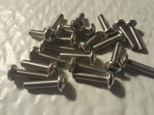 1/4-28 X 1" PAN HEAD PHILLIPS MACHINE SCREWS 18-8 STAINLESS STEEL SEL QTY