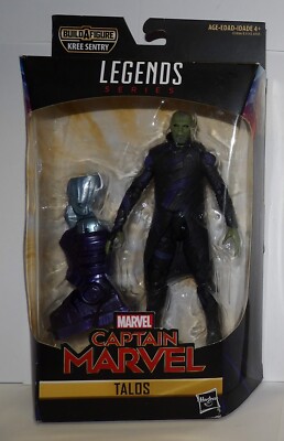 Marvel Legends Captain Marvel TALOS 6'' Action Figure w/Kree Sentry BAF NEW D