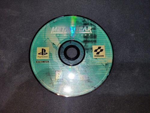 Metal Gear Solid: VR Missions Konami Sony Playstation 1 PS1 MINT condition*