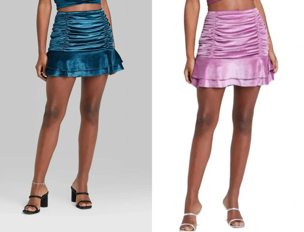 Ebay ruched skirt cheap