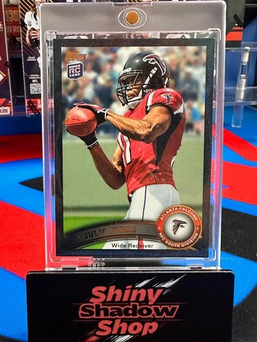 2011 Topps Football #350 Julio Jones RC Black /55 - Atlanta Falcons