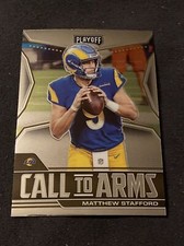 2021 Panini Playoff Call To Arms Matthew Stafford #CA-MST Rams