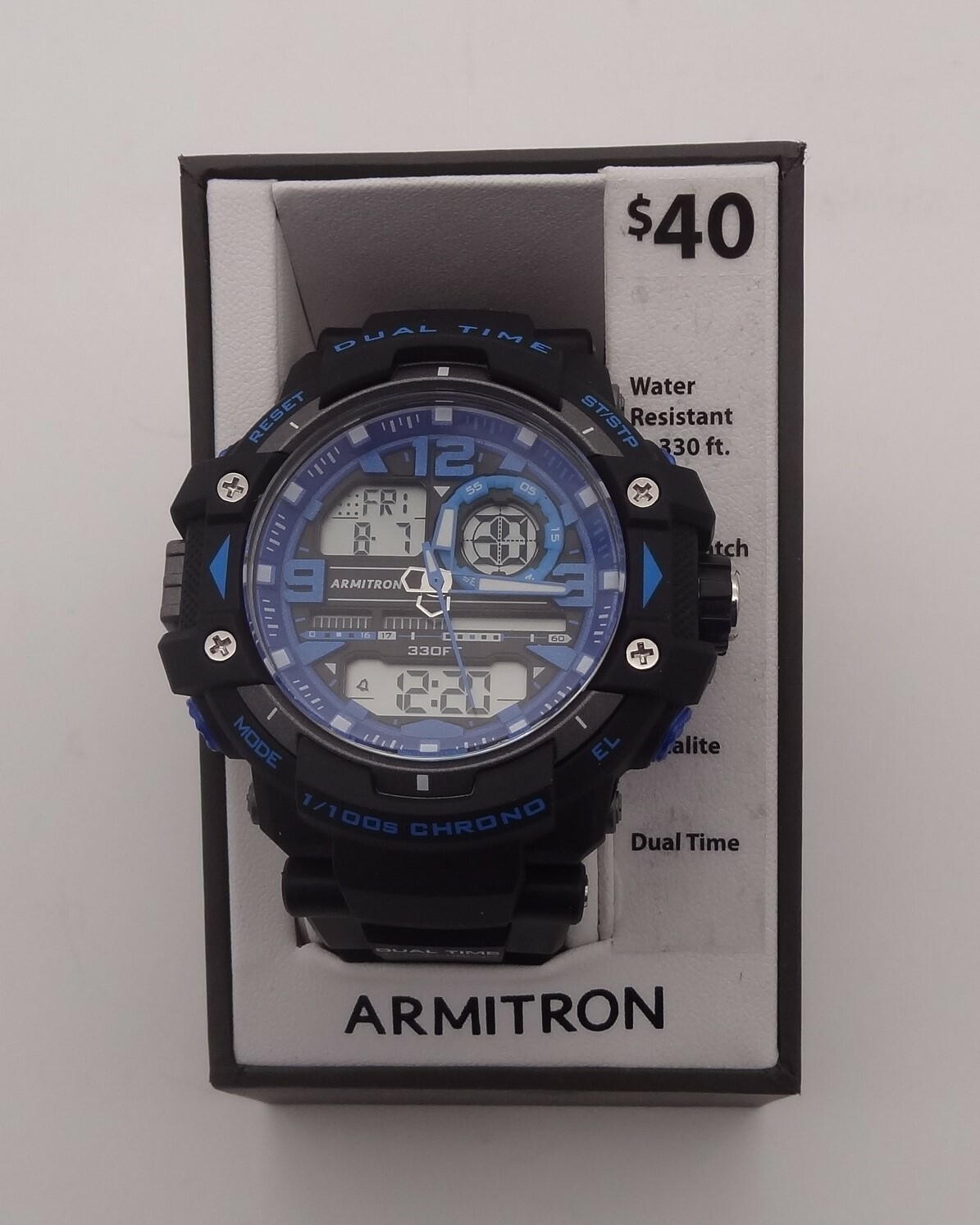 armitron shock watch instructions
