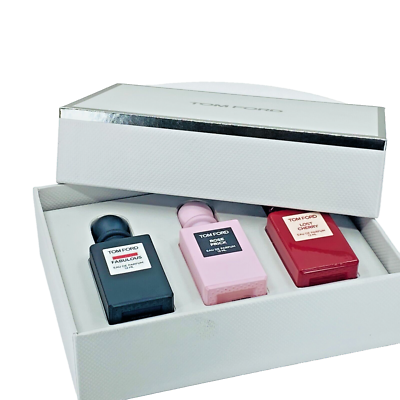 #ad #ad Tom Ford Private Blend 3 Pieces Mini Decanter Discovery Collection TRAVEL SET $128.88