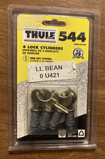Thule 544 One Key System Lock Cylinders 4 Pack Rekey Kit Car Roof Rack SEALED
