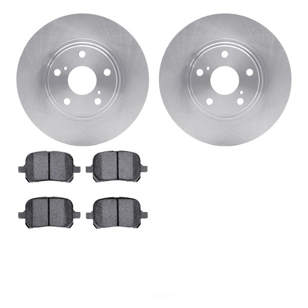 Disc Brake KitRotors with 5000 Advanced Brake Pads DFC fits 1999 Lexus