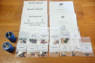 McIntosh MA6800 amplifier capacitor rebuild restoration recap upgrade kit repair
