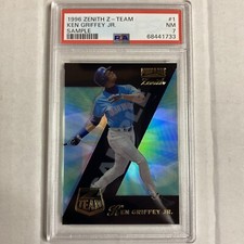 1996 Zenith Z-Team Sample Ken Griffey Jr. PSA 7 P1