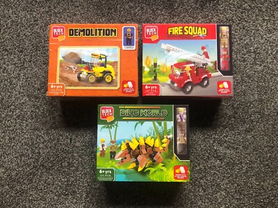 3 Sets Block Tech Konstruktionsspielzeug. Versiegelt.