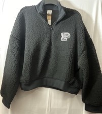 Brand New Pink - Cozy Fleece Half-Zip Pullover -size XL