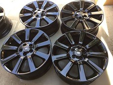 20 New Black Oem Original Supercharged Range Rover Sport Full Size Wheels Italy 20 New Black Oem Original Supercharged Range Rover Sport Full Size Wheels Italy