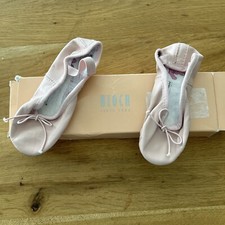 Bloch Dance Girls Bunnyhop Leather Ballet Slipper Shoes 9D Toddler preschoo Pink