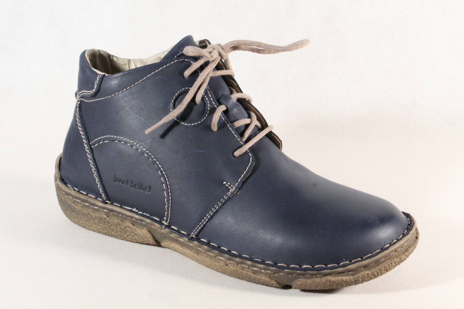 Josef Seibel Ankle Boots Blue Leather 