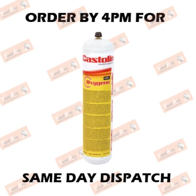 CASTOLIN EUTECTIC + MARK VITOW CASTOLIN EUTECTIC FLEX/OXY TURBO/WELDGAS OXYGEN REPLACEMENT GAS CYLINDER BOTTLE