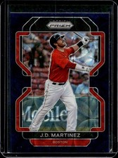 2022 Panini Prizm J.D. Martinez Navy Blue Kaleidoscope #/35 Red Sox