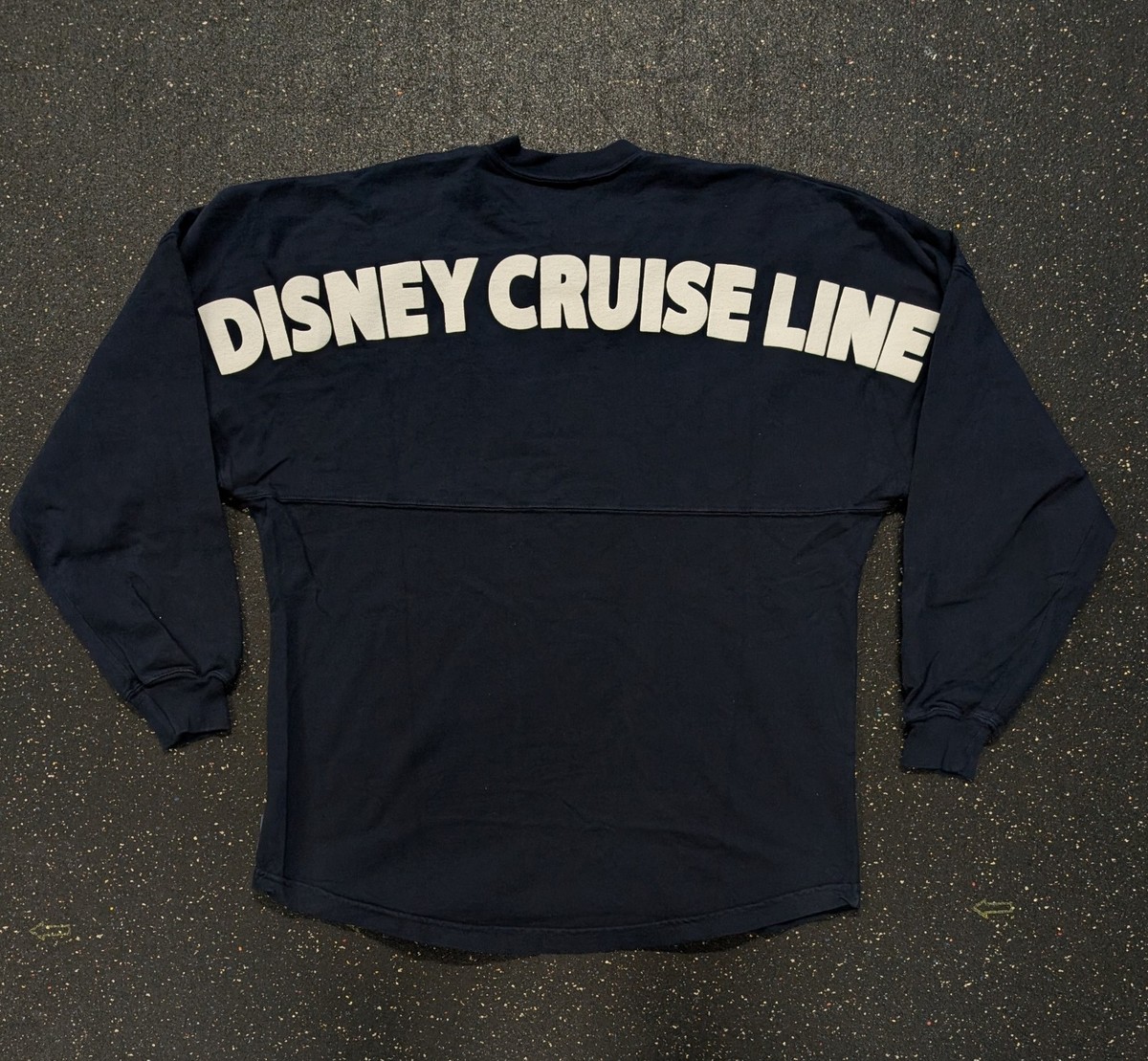 Tシャツ・アパレル Disney Cruise Line Spirit Jersey Disney Cruise Line Spirit Jersey Blue Long Sleeve Shirt Adult Size