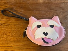 BETSEY JOHNSON Schnauzer/terrier DOG PURSE KITSCH Wristlet