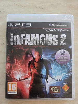 PS3 inFAMOUS 2 PlayStation 3 Game FAST FREE POST! good Disk Complete +manual - Image 1 of 3