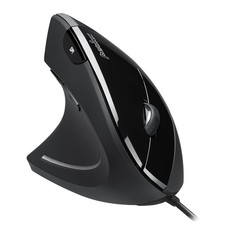 Perixx Perimice-513L Wired Vertical Ergonomic Mouse with 2 DPI, 6 Button Opti...