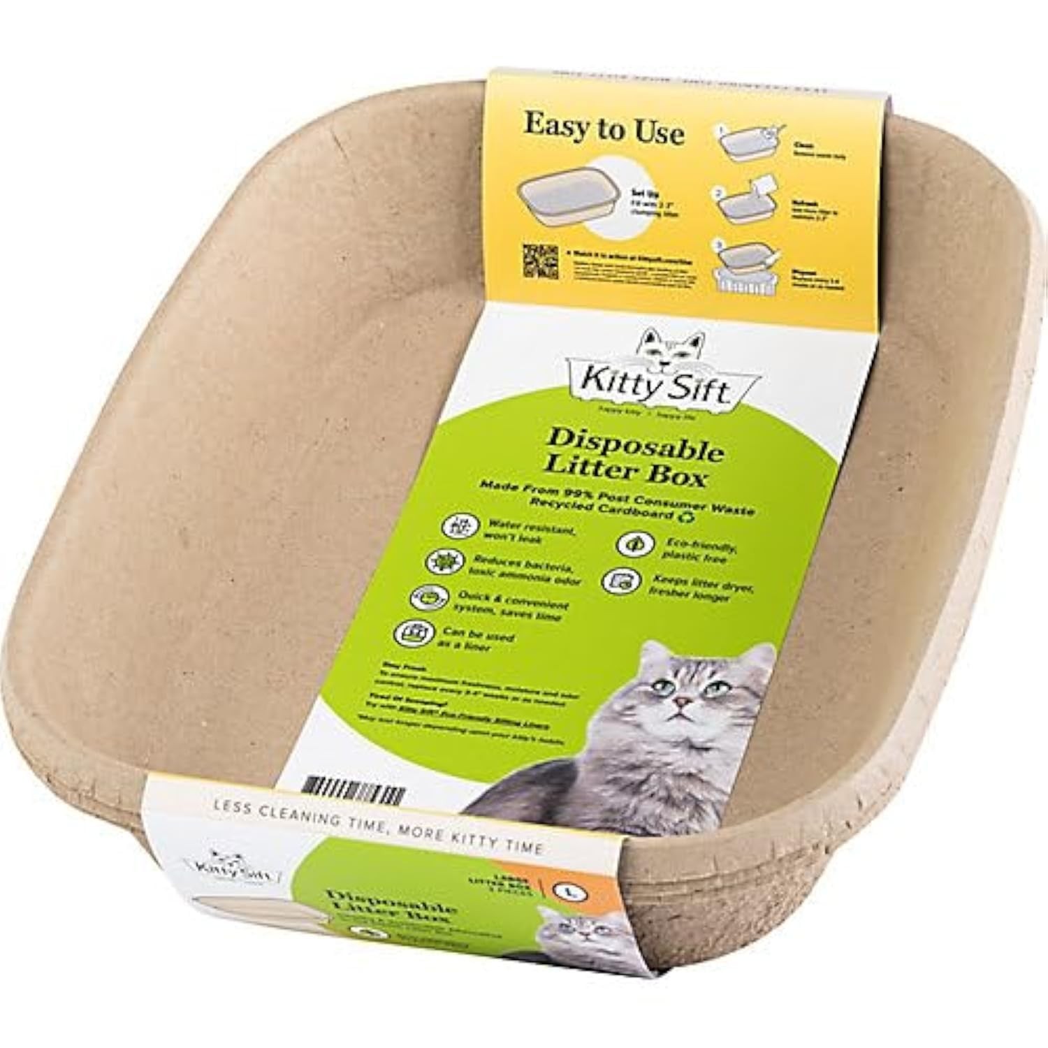 - Large - 3 Pack For Cat Owners, Cat Lovers With House-...